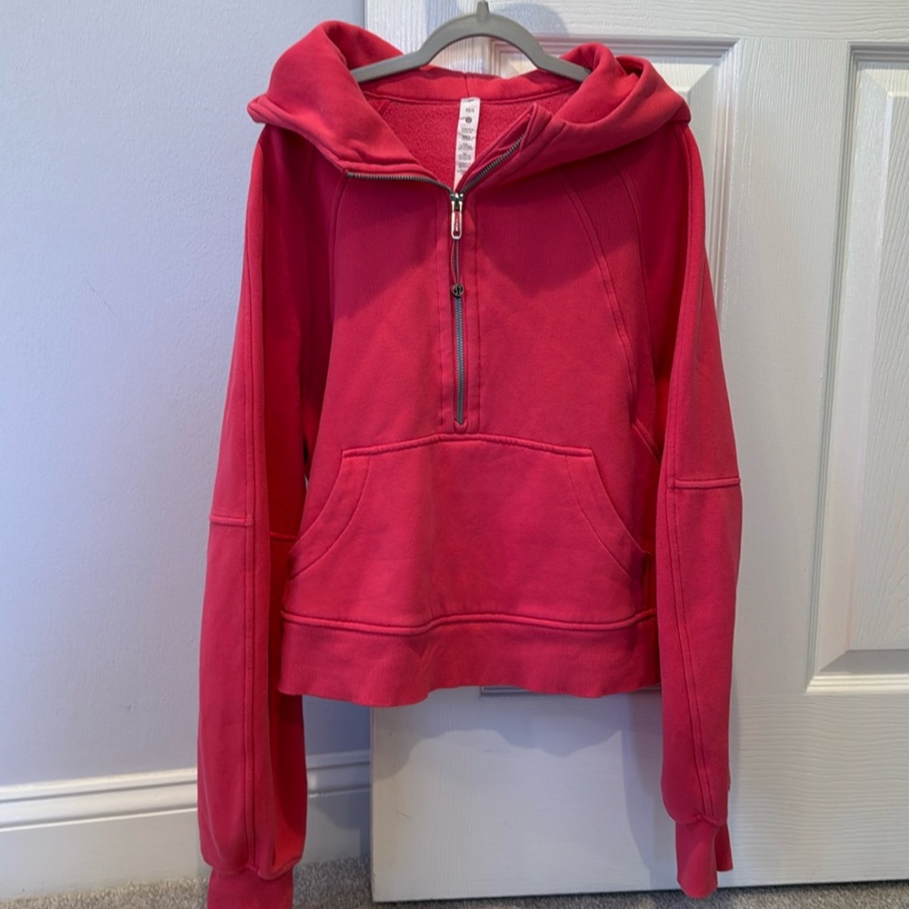 Lululemon scuba half zip sweatshirt - cropped/waist length